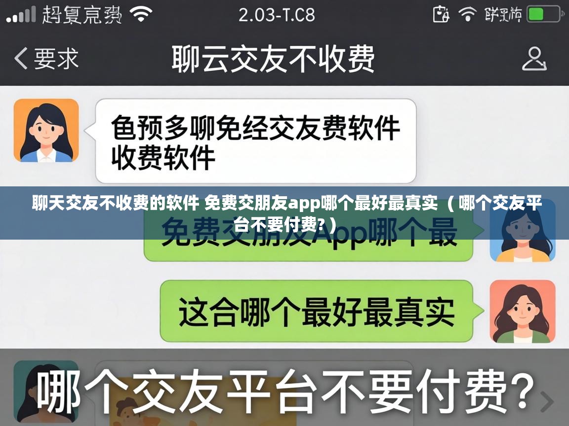  聊天交友不收费的软件 免费交朋友app哪个最好最真实  ( 哪个交友平台不要付费? )