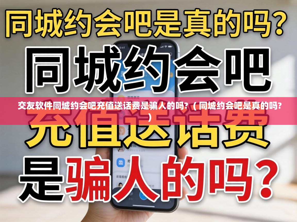  交友软件同城约会吧充值送话费是骗人的吗?  ( 同城约会吧是真的吗? )