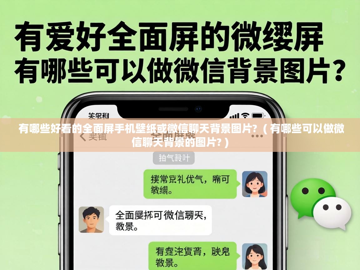  有哪些好看的全面屏手机壁纸或微信聊天背景图片?  ( 有哪些可以做微信聊天背景的图片? )