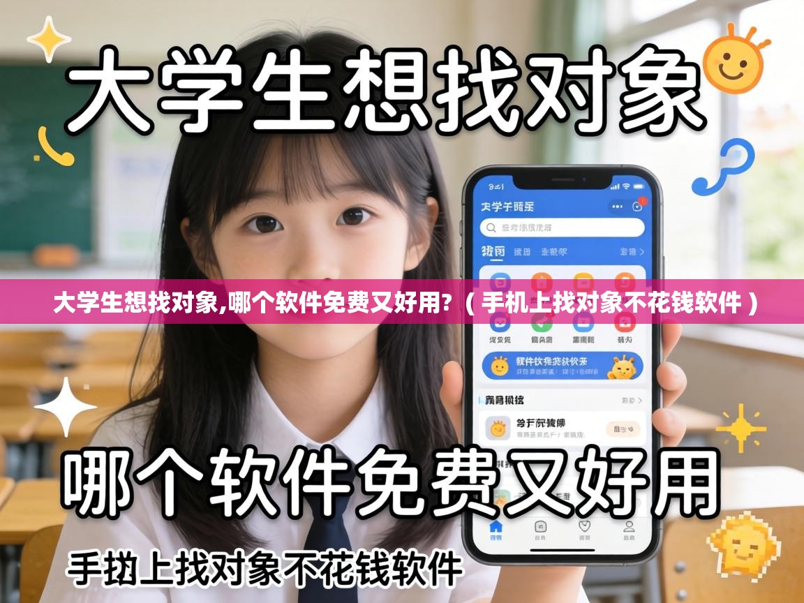  大学生想找对象,哪个软件免费又好用?  ( 手机上找对象不花钱软件 )
