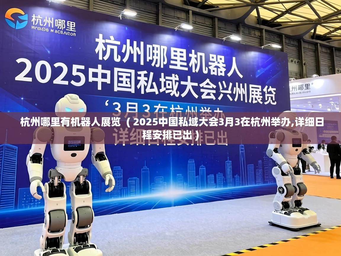  杭州哪里有机器人展览  ( 2025中国私域大会3月3在杭州举办,详细日程安排已出 )