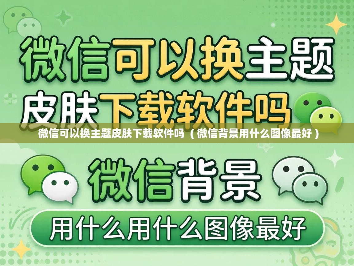  微信可以换主题皮肤下载软件吗  ( 微信背景用什么图像最好 )