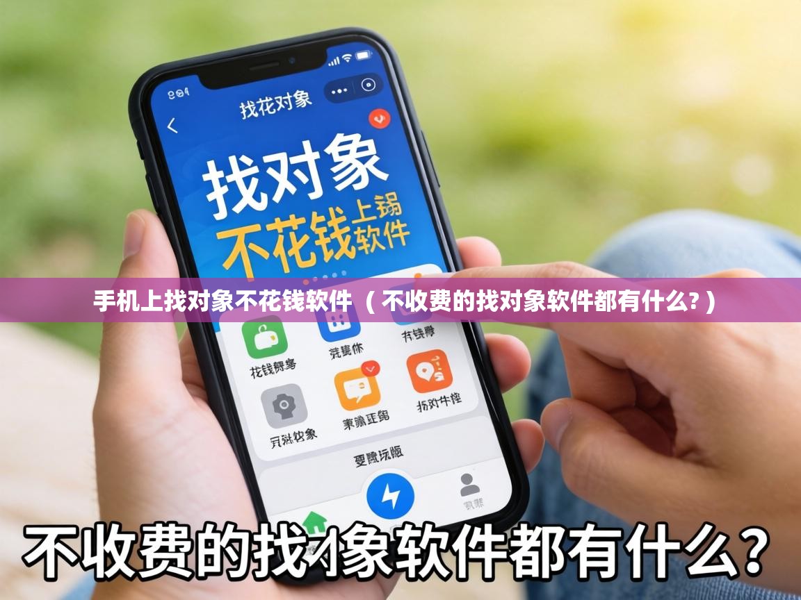  手机上找对象不花钱软件  ( 不收费的找对象软件都有什么? )