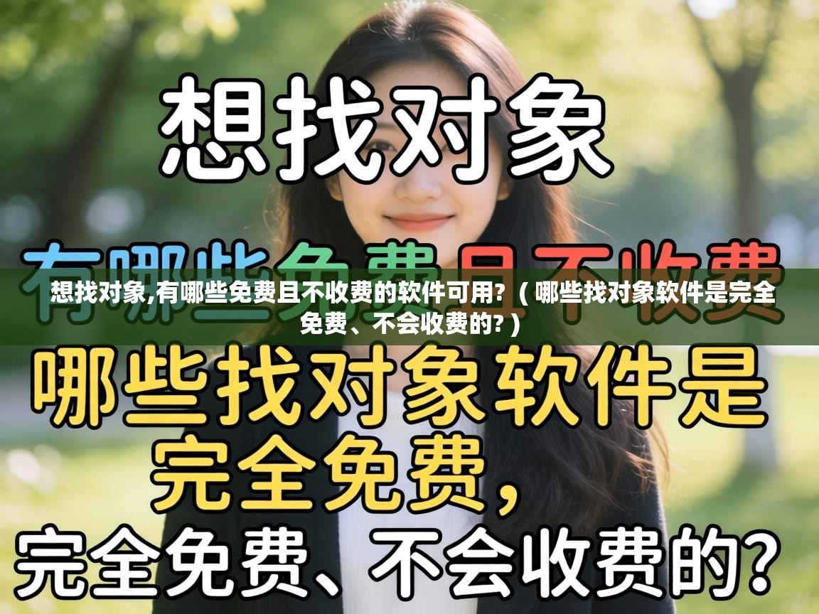  想找对象,有哪些免费且不收费的软件可用?  ( 哪些找对象软件是完全免费、不会收费的? )
