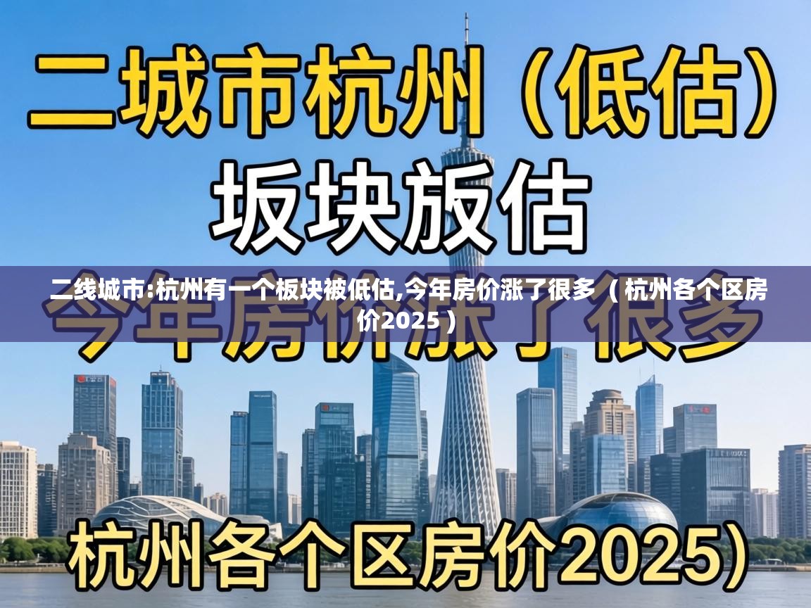 二线城市:杭州有一个板块被低估,今年房价涨了很多  ( 杭州各个区房价2025 )
