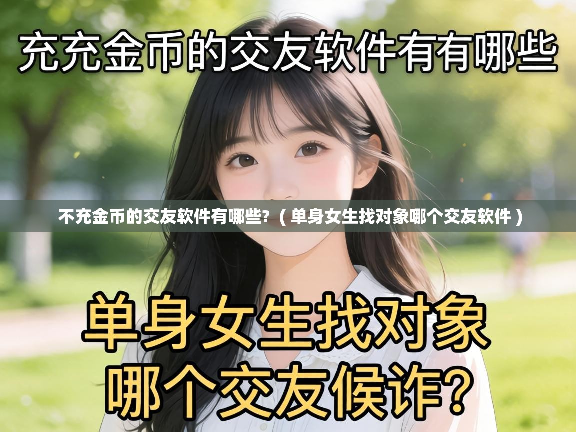  不充金币的交友软件有哪些?  ( 单身女生找对象哪个交友软件 )