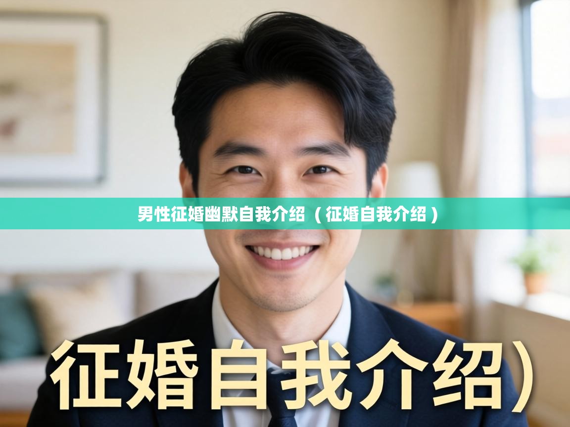  男性征婚幽默自我介绍  ( 征婚自我介绍 )