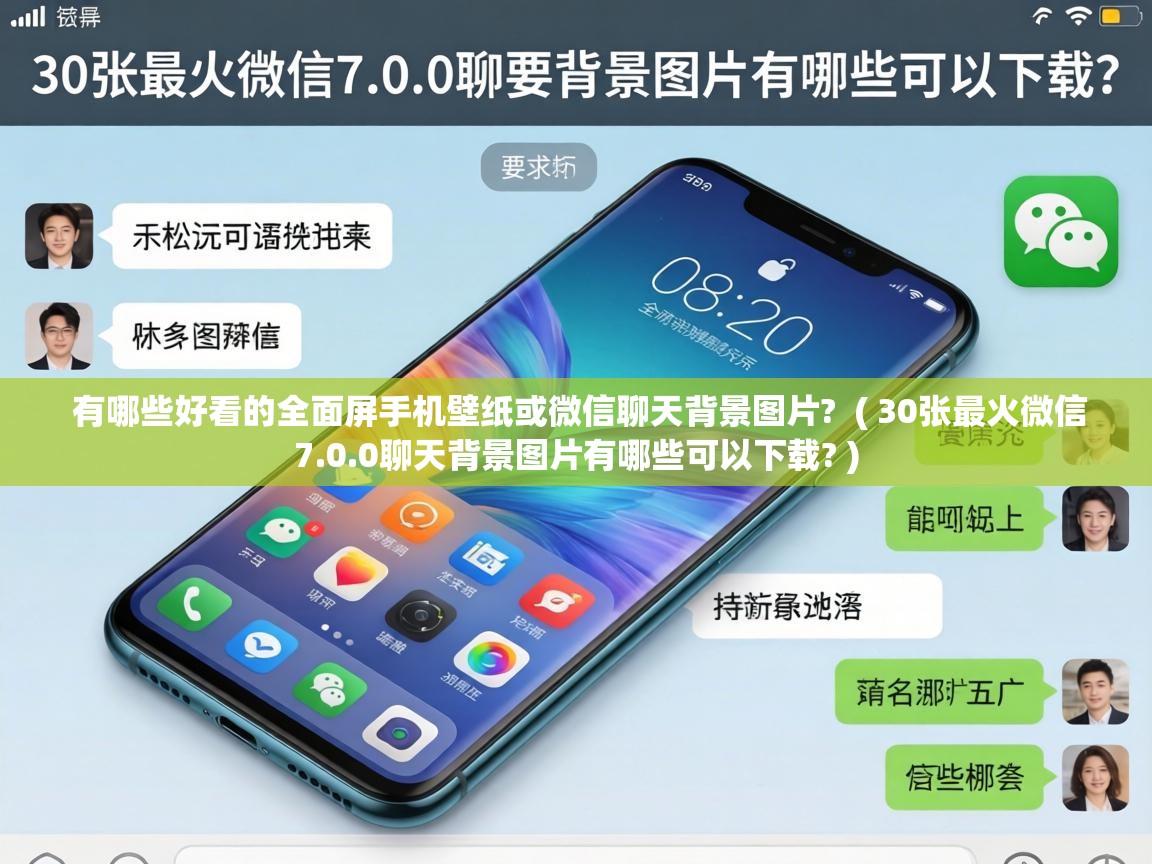  有哪些好看的全面屏手机壁纸或微信聊天背景图片?  ( 30张最火微信7.0.0聊天背景图片有哪些可以下载? )