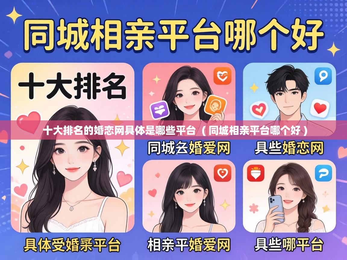  十大排名的婚恋网具体是哪些平台  ( 同城相亲平台哪个好 )