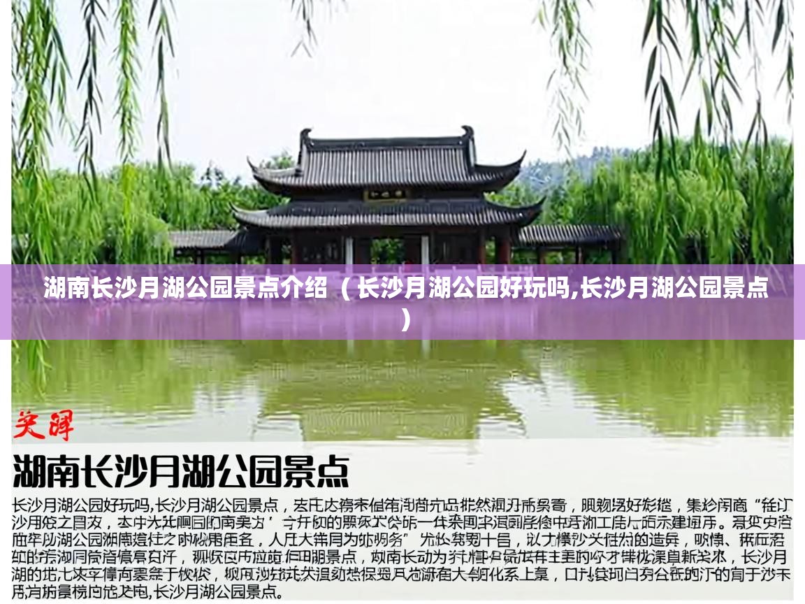  湖南长沙月湖公园景点介绍  ( 长沙月湖公园好玩吗,长沙月湖公园景点 )