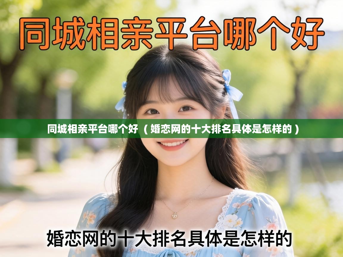  同城相亲平台哪个好  ( 婚恋网的十大排名具体是怎样的 )