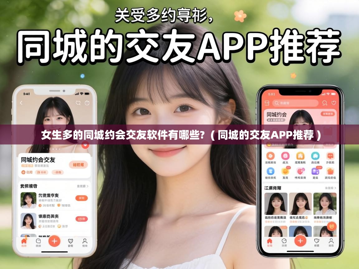  女生多的同城约会交友软件有哪些?  ( 同城的交友APP推荐 )