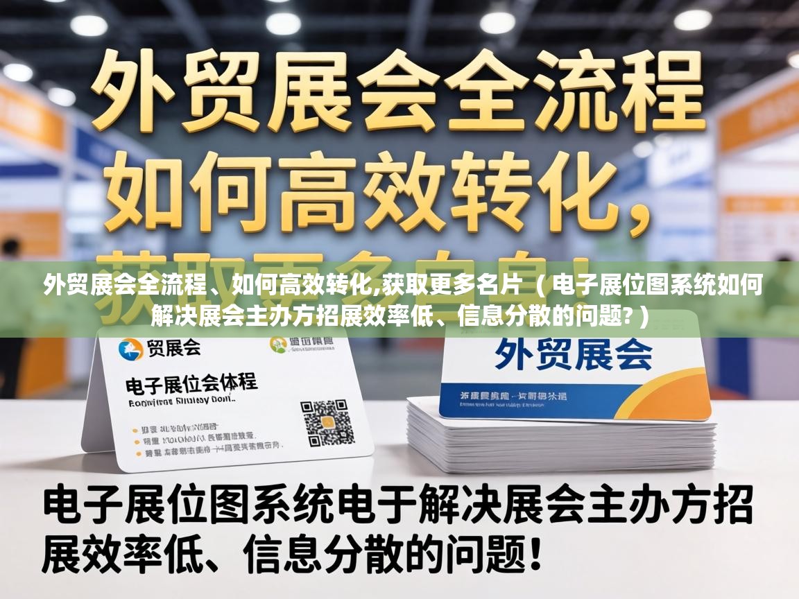 外贸展会全流程、如何高效转化,获取更多名片  ( 电子展位图系统如何解决展会主办方招展效率低、信息分散的问题? )