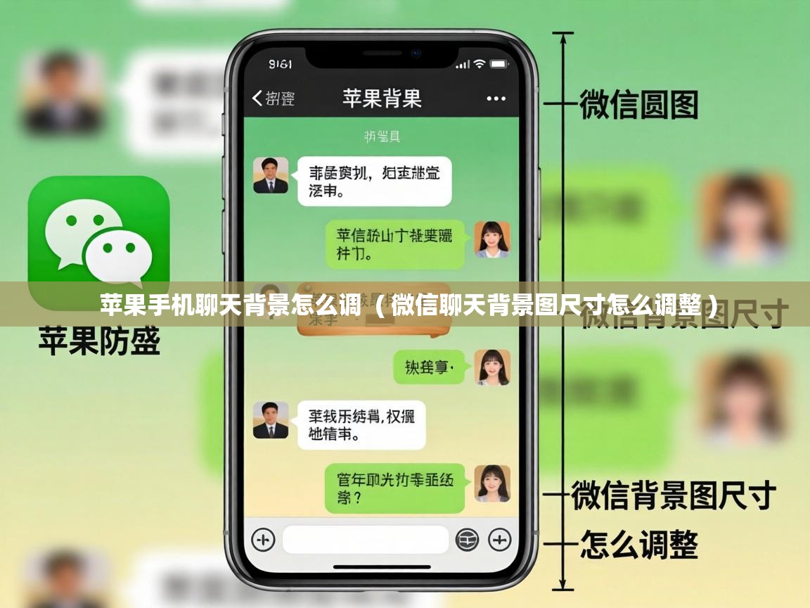  苹果手机聊天背景怎么调  ( 微信聊天背景图尺寸怎么调整 )