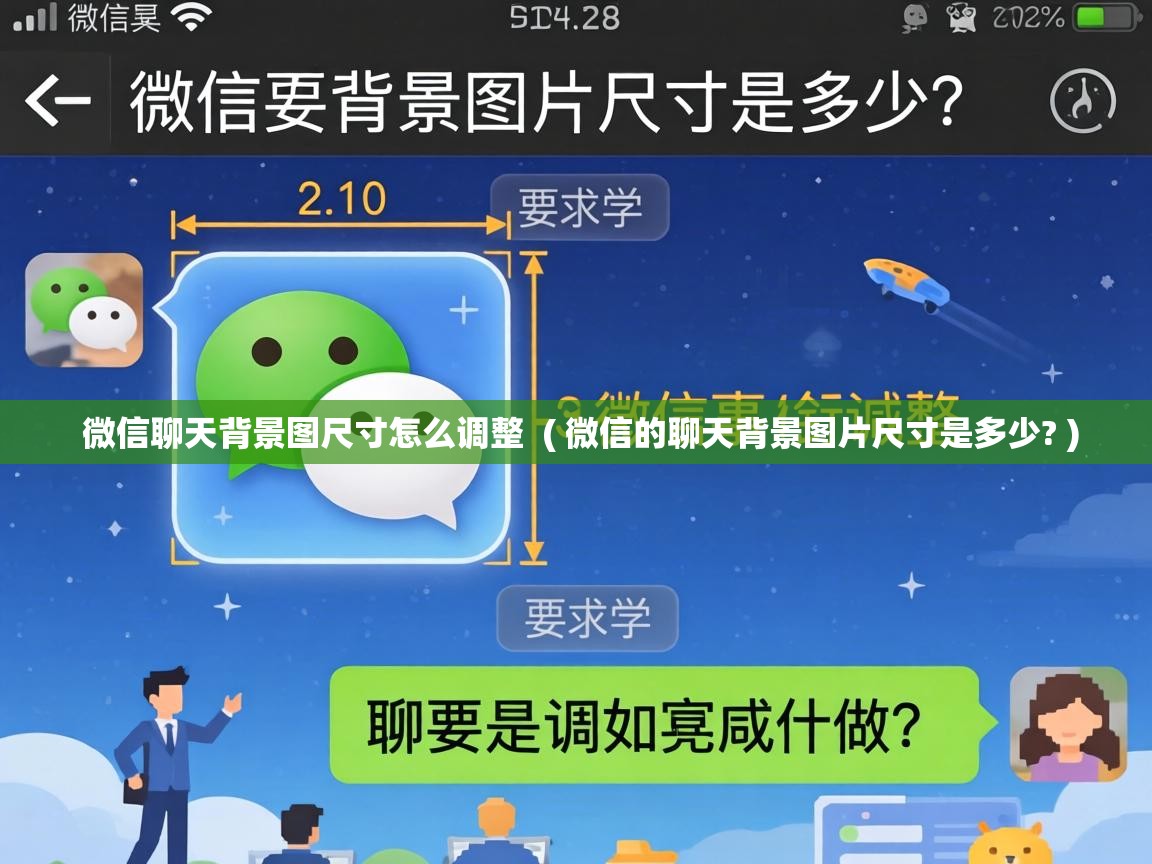  微信聊天背景图尺寸怎么调整  ( 微信的聊天背景图片尺寸是多少? )