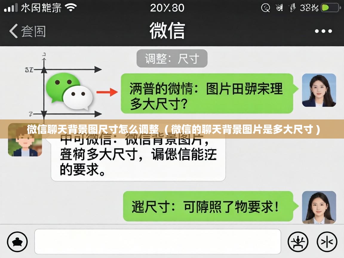  微信聊天背景图尺寸怎么调整  ( 微信的聊天背景图片是多大尺寸 )