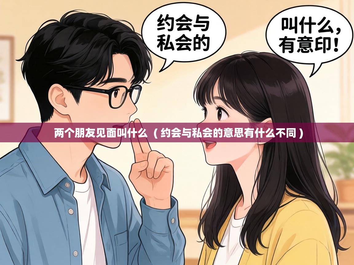  两个朋友见面叫什么  ( 约会与私会的意思有什么不同 )