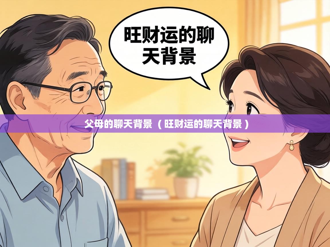  父母的聊天背景  ( 旺财运的聊天背景 )