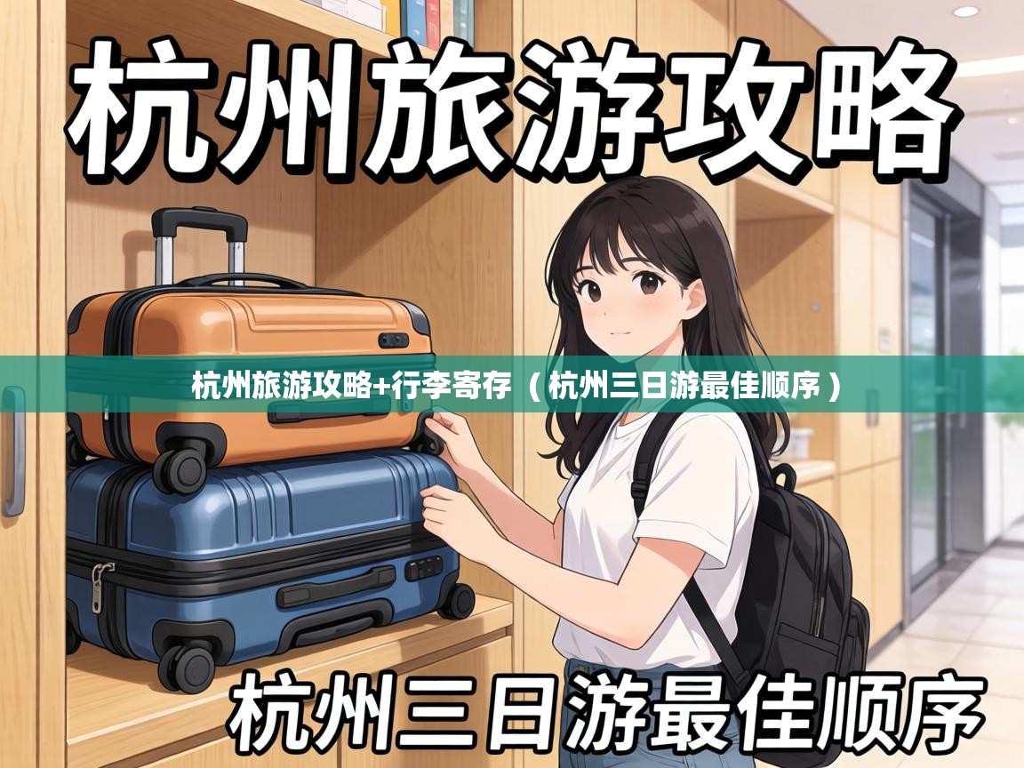  杭州旅游攻略+行李寄存  ( 杭州三日游最佳顺序 )