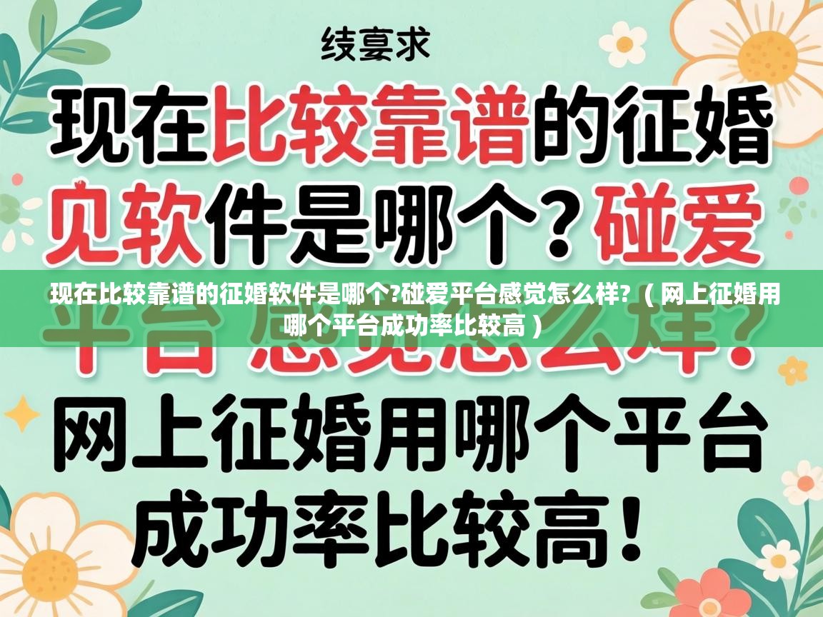  现在比较靠谱的征婚软件是哪个?碰爱平台感觉怎么样?  ( 网上征婚用哪个平台成功率比较高 )