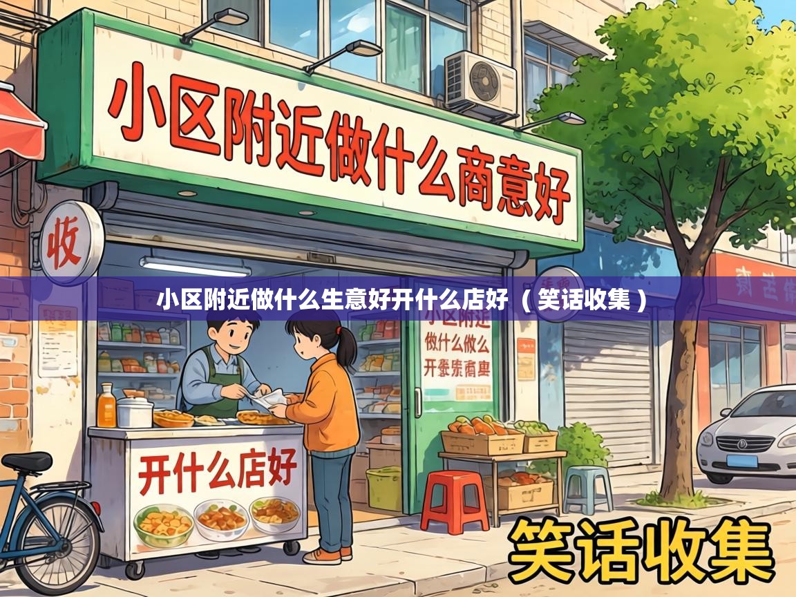  小区附近做什么生意好开什么店好  ( 笑话收集 )