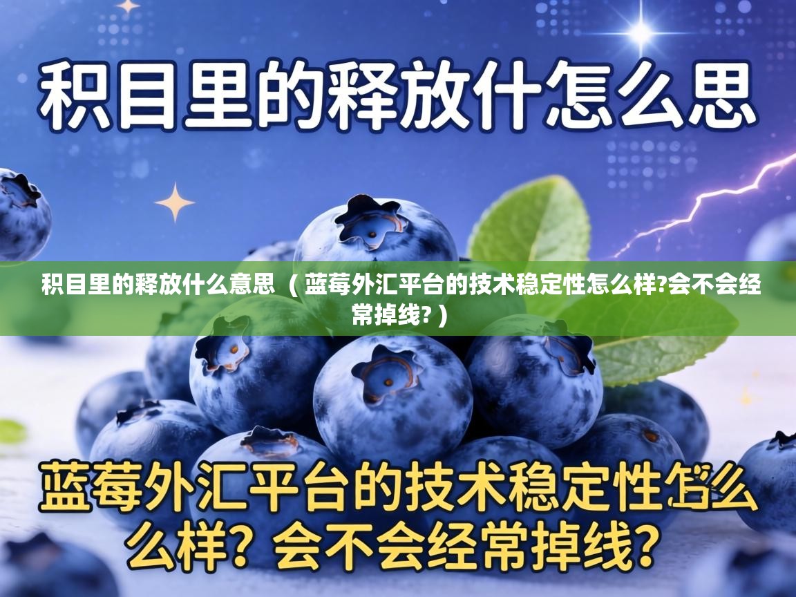  积目里的释放什么意思  ( 蓝莓外汇平台的技术稳定性怎么样?会不会经常掉线? )