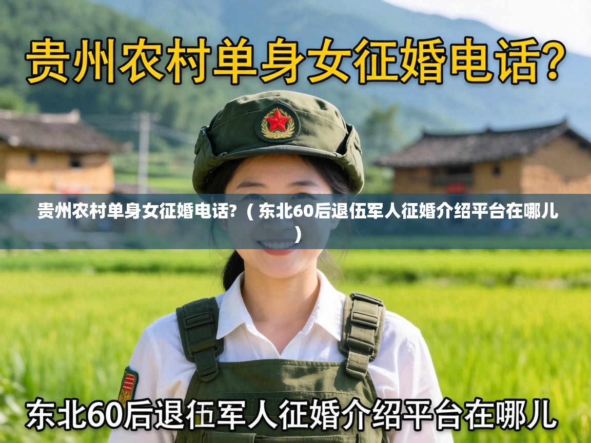  贵州农村单身女征婚电话?  ( 东北60后退伍军人征婚介绍平台在哪儿 )
