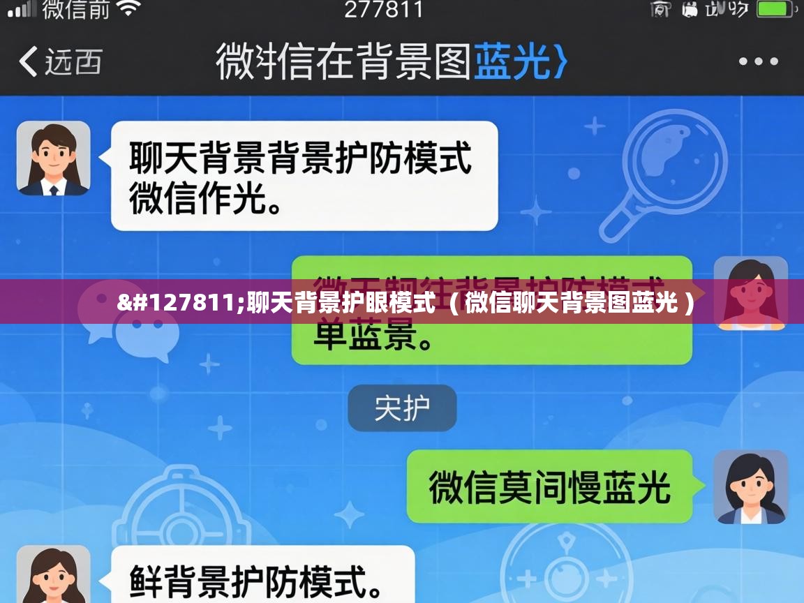  🍃聊天背景护眼模式  ( 微信聊天背景图蓝光 )