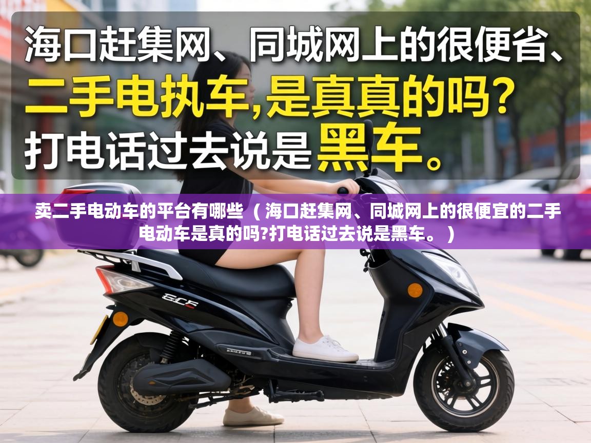  卖二手电动车的平台有哪些  ( 海口赶集网、同城网上的很便宜的二手电动车是真的吗?打电话过去说是黑车。 )