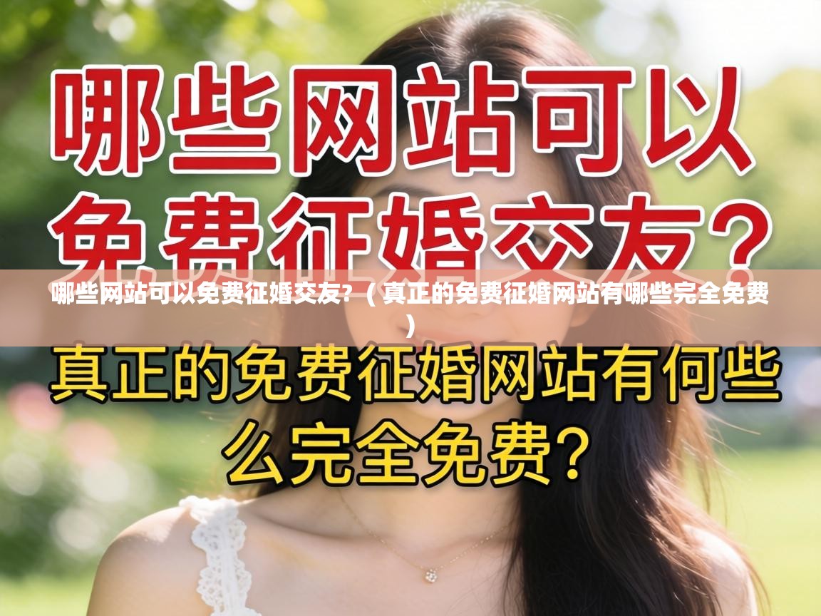  哪些网站可以免费征婚交友?  ( 真正的免费征婚网站有哪些完全免费 )