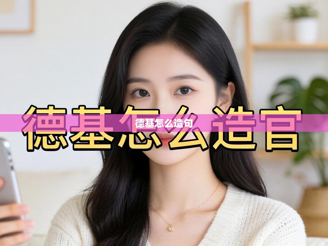  德基怎么造句 