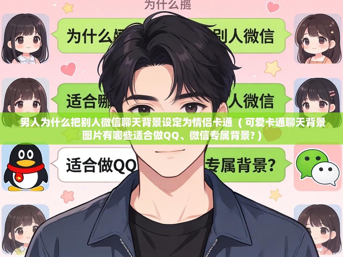  男人为什么把别人微信聊天背景设定为情侣卡通  ( 可爱卡通聊天背景图片有哪些适合做QQ、微信专属背景? )