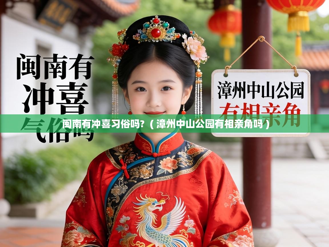  闽南有冲喜习俗吗?  ( 漳州中山公园有相亲角吗 )