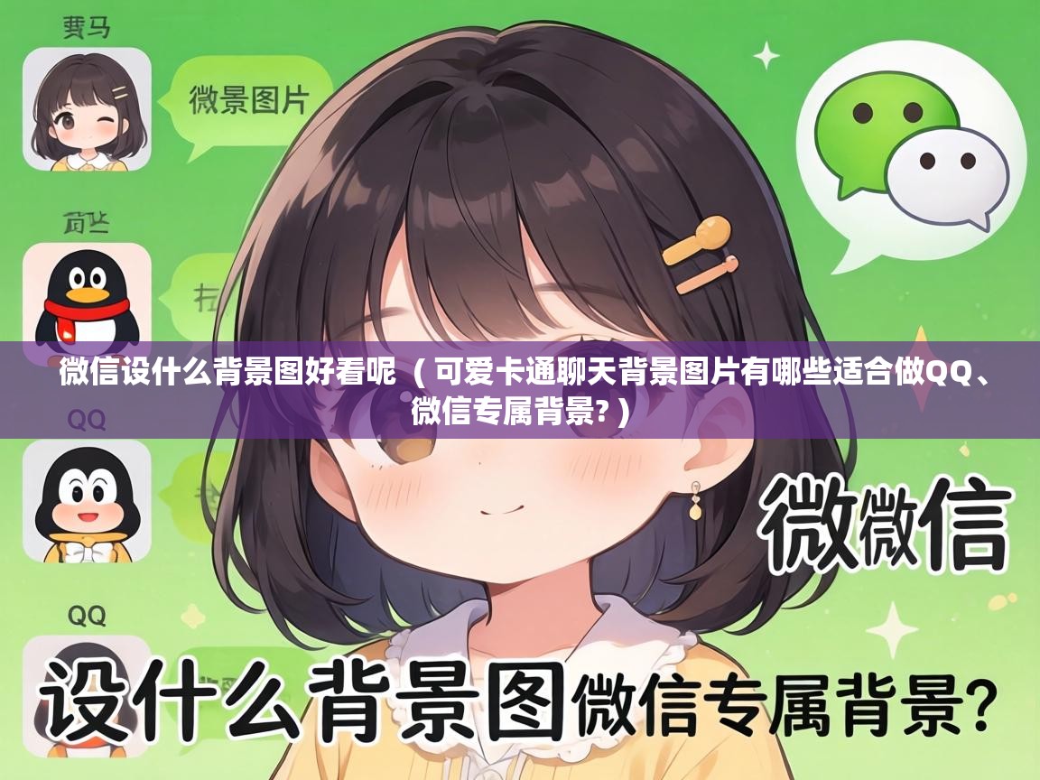  微信设什么背景图好看呢  ( 可爱卡通聊天背景图片有哪些适合做QQ、微信专属背景? )
