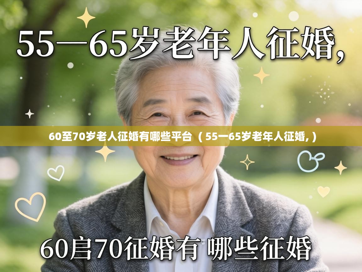 60至70岁老人征婚有哪些平台  ( 55一65岁老年人征婚, )